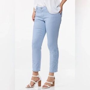 ❄️ Cato | Eyelet Vine Ankle Jeans Various Sizes Available